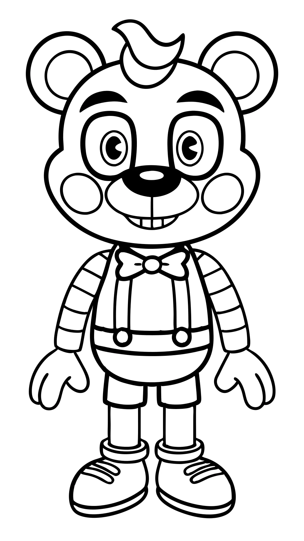 Páginas para colorear de Freddy